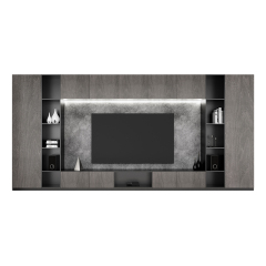 宙光 未里醇榛 家用客厅空间现代轻奢风格电视柜整体定制 6J13高性能铝型材 定制款  预付定金（详